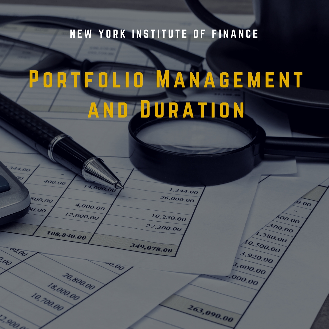 Portfolio Management and Duration WLTH1001x